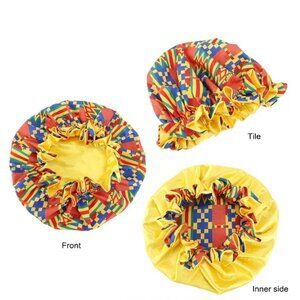 Fashion AnkAra Print Lady Wide Band Night Sleep Bonnet